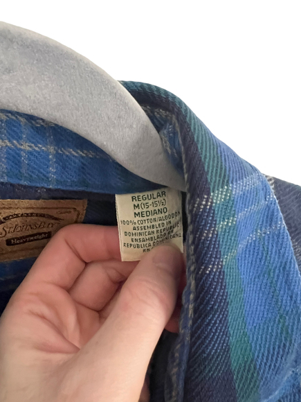 St John’s Bay Vintage Flannel‎ Shirt - Picture 2 of 5